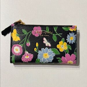 Kate Spade Black and Yellow Wallet